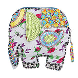 Load image into Gallery viewer, Elephant Shape Bead Work Coin Pouch