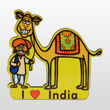 Load image into Gallery viewer, Indian Camel Fridge Magnet in MDF