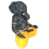Load image into Gallery viewer, Resin Sitting Ganesh 9 in