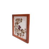 Afbeelding in Gallery-weergave laden, Flower Pressed Square Coaster (Purple Flower)