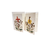 Load image into Gallery viewer, Flower Pressed Handmade Card Set of 2