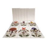 गैलरी व्यूवर में इमेज लोड करें, Flower Pressed Handmade Card Set of 6