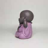 Load image into Gallery viewer, Resin Monk Mini Hear 3 In
