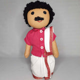 Load image into Gallery viewer, Khanna South Indian Brahman Male Doll 10 in (Assorted Colours)