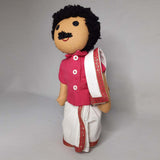 Load image into Gallery viewer, Khanna South Indian Brahman Male Doll 10 in (Assorted Colours)