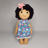 गैलरी व्यूवर में इमेज लोड करें, Kanmani Doll in Frock with Curly Hair 10 in (Assorted Colours)