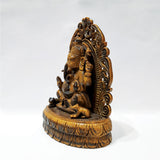 Load image into Gallery viewer, Sand Stone Ganesh Pardi Sitting 10 in