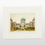 Load image into Gallery viewer, Mount Board Victoria Terminus Print 10 in x 12 in