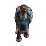 Afbeelding in Gallery-weergave laden, Metal Stone Decorated Elephant 13 in