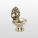 Load image into Gallery viewer, Brass Engraved Arch Deepak 3.5 in