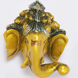 Load image into Gallery viewer, Ganesha Gold Fridge Magnet in Rubber