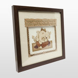 Load image into Gallery viewer, Ganesh Shlok Wood Art Frame 12 in x 12 in