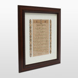 Load image into Gallery viewer, Navkar Mantra Wood Art Frame 11 in x 13 in