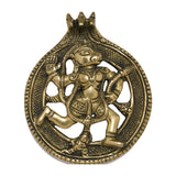 Afbeelding in Gallery-weergave laden, Brass Hanuman Wall Hanging 5 in