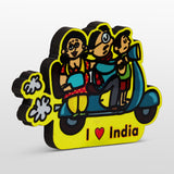 Load image into Gallery viewer, Indian Scooter Fridge Magnet in MDF