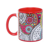 Load image into Gallery viewer, Doodle Mandala Coffee Mugs Set of 2 (300 ml each)