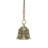 गैलरी व्यूवर में इमेज लोड करें, Brass Engraved Temple Bell - 3 in