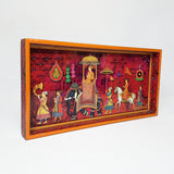 Afbeelding in Gallery-weergave laden, King Procession Rectangle Enamel Mini Tray
