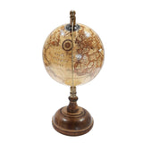 Load image into Gallery viewer, Antique Globe with Wooden Base
