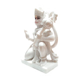 Load image into Gallery viewer, Marble Hanuman Sitting 18 in