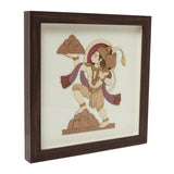 Load image into Gallery viewer, Hanumanji Wood Art Frame 10 in x 10 in