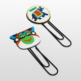 Load image into Gallery viewer, Metal Bookmark Cum Clip Set of 2