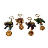 Load image into Gallery viewer, Lacquar Elephant Keychain Set of 4