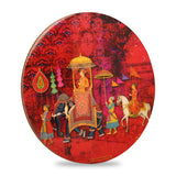 Load image into Gallery viewer, King Procession Enamel Round Trivet