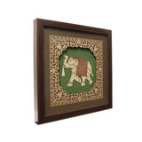Load image into Gallery viewer, Elephant Wood Art Frame Big 12 in x 12 in