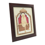 Load image into Gallery viewer, Saibaba Wood Art Frame 11 in x 13 in