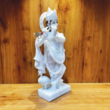 Afbeelding in Gallery-weergave laden, Marble Krishna Standing 24 in