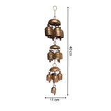 Afbeelding in Gallery-weergave laden, Copper Bells Antique Finish Wind Chime