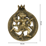 Load image into Gallery viewer, Brass Hanuman Wall Hanging 5 in