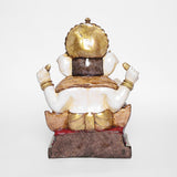 Load image into Gallery viewer, Resin Ganesh with Gold Shringaar 17 in