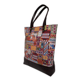 Load image into Gallery viewer, Sui Dhaaga PU Leather Tote Bag