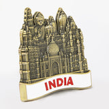 Load image into Gallery viewer, India Monuments Fridge Magnet in Metal