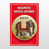 गैलरी व्यूवर में इमेज लोड करें, Elephant Bottle Opener and Fridge Magnet in Metal