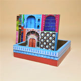 Load image into Gallery viewer, Dwaar Square Coasters with Holder (Set of 4)