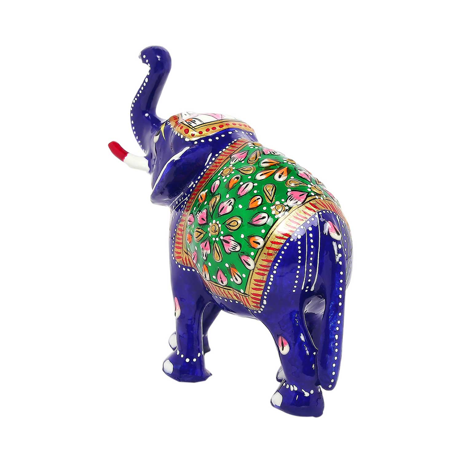 The Bombay Store Elephant Auto Taj Mahal Keychain Metal