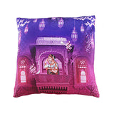 Load image into Gallery viewer, Bani Thani Satin Cushion Covers - 16 in x 16 in - Set of 2