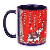Load image into Gallery viewer, Pattachitra Jungle Coffee Mug 300 ml