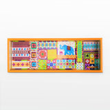 Load image into Gallery viewer, Sui Dhaga Rectangle Enamel Pen Tray