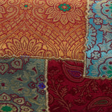 Load image into Gallery viewer, Bolster with Brocade Patch Work Cover (Assorted Colour &amp; Design)