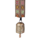 Load image into Gallery viewer, Cow Door Bell with Kantha Embroidery on Belt