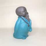 Load image into Gallery viewer, Resin Monk Mini Praying 5 In