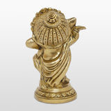 Load image into Gallery viewer, Brass Dancing Baby Ganesh 5 in