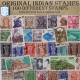Load image into Gallery viewer, Indian 100 Different Stamps