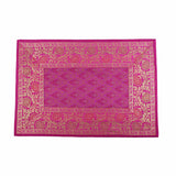 Load image into Gallery viewer, Table Mats Set of 6 with 1 Runner and 6 Napkins in Brocade (Assorted colours)