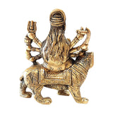 Load image into Gallery viewer, Brass Engraved Durga Maa 3.5 in