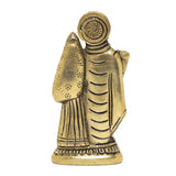 गैलरी व्यूवर में इमेज लोड करें, Brass Engraved Small Radha Krishna 4 in